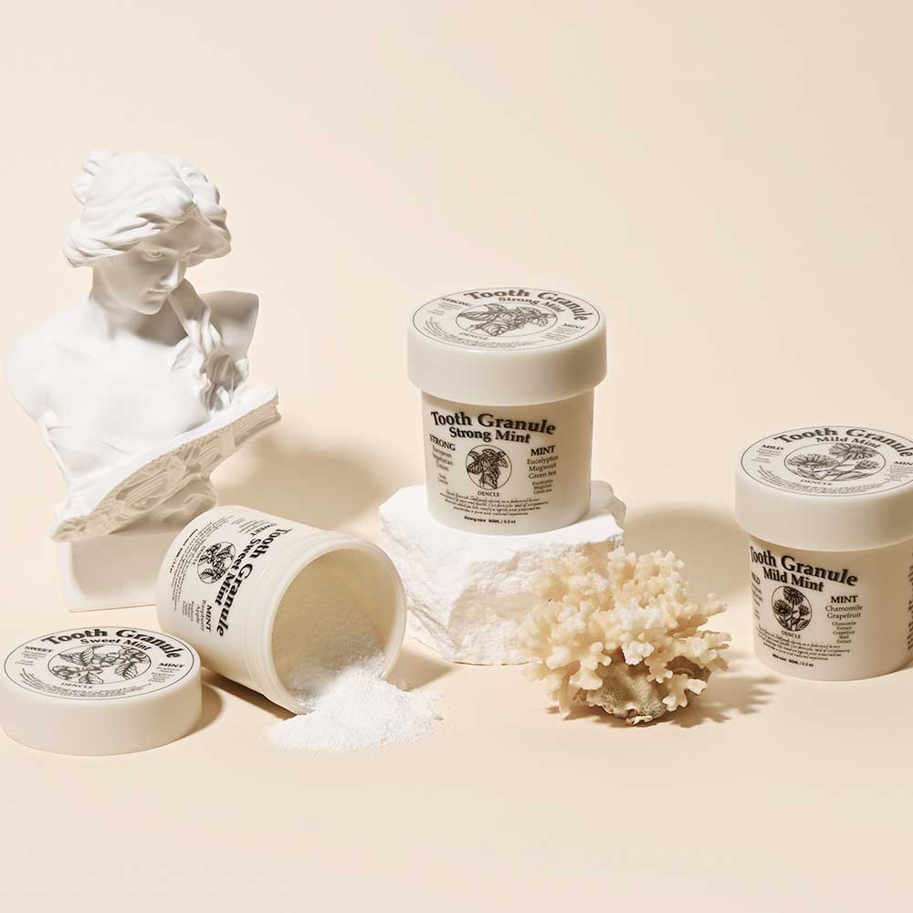 덴클 천연가루치약 본품90ml + 휴대용 30스틱 치약 - 상세 이미지 3