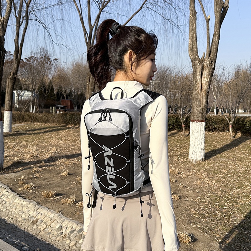 아제라 초경량 러닝 백팩 아웃도어 방수 등산가방 마라톤 휴대용 물병포함 사이클링 가방 - 상세 이미지 2