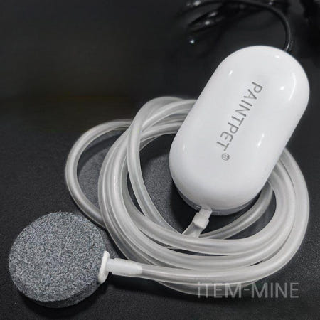 [해외]기포기 휴대용 충전식 낚시 방수 케이스 낚시용 펌프 충전식기포기 차량용 화이트 어항