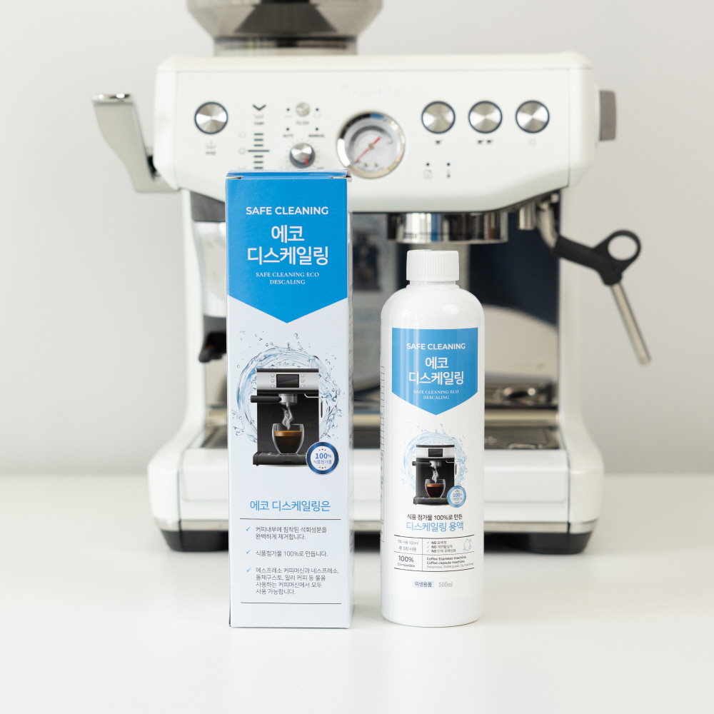 에코 디스케일링 500ml 커피머신 석회제거제 브레빌 드롱기 디스케일 청소 세척 디스케일러