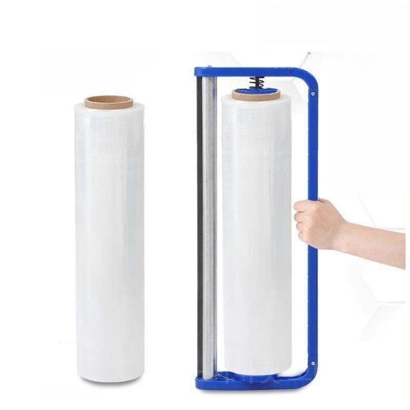 수동 랩핑기 산업용 파렛트 핸드랩핑기 랩봉 50cm - 메인 이미지