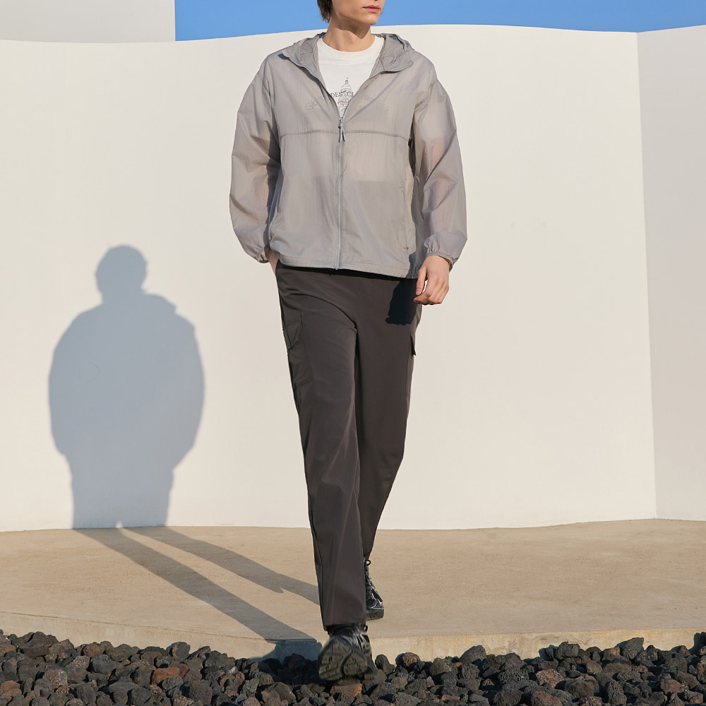 1+1 에버라스트 남성 나일론 팬츠 발수 냉감 바지 - 상세 이미지 3