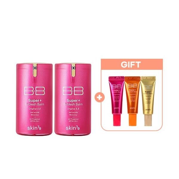 스킨79 슈퍼 플러스 핑크비비 40ml x2개(증)비비7g3 : 팜어니스트