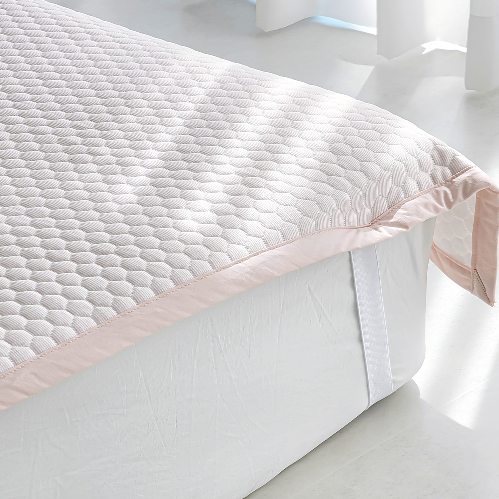 듀라론냉감패드 휴비스 3중직 토리 쿨링 슈퍼싱글 여름패드