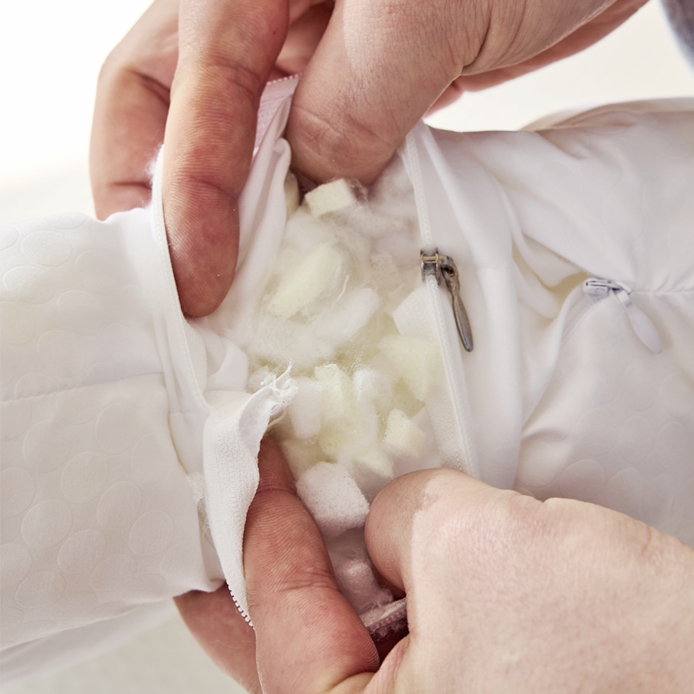 마이큐브 커스터마이징 경추 베개 M사이즈 적당한 타입