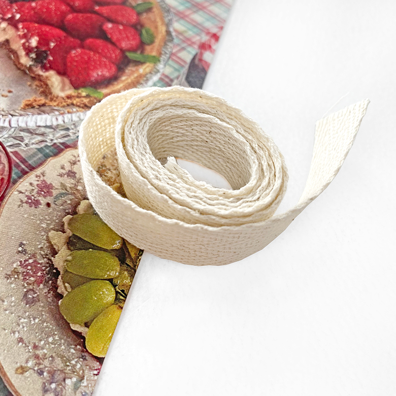 (90cm) 1.5cm 면헤링본 테이프 밑단테이프 헤리테이프 - 상세 이미지 2