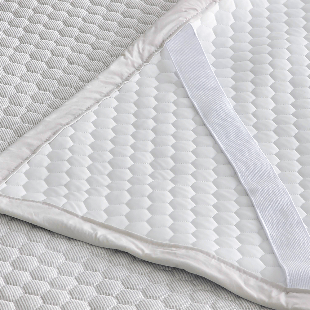 듀라론냉감패드 휴비스 3중직 토리 쿨링 슈퍼싱글 여름패드