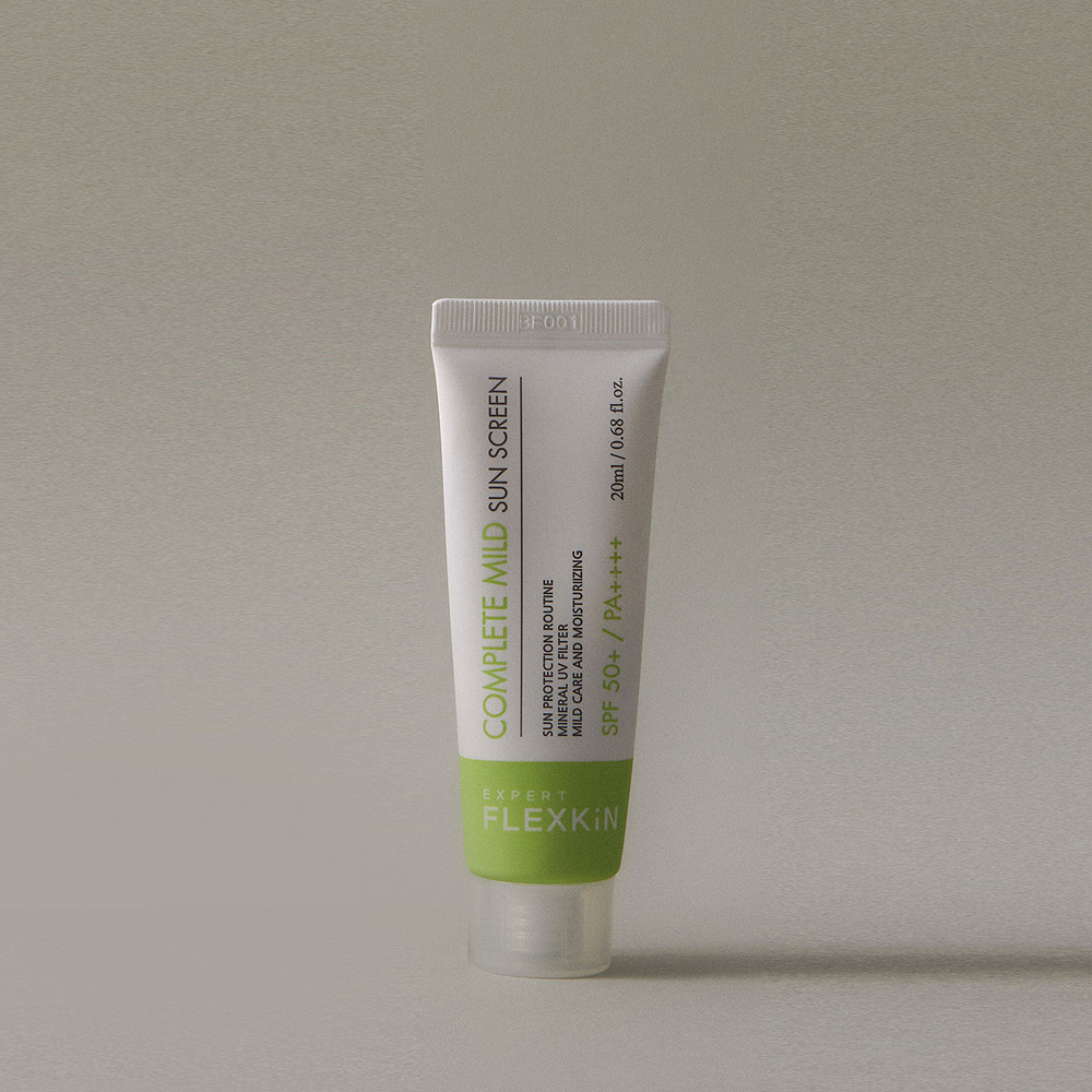플렉스킨 컴플릿 마일드 썬스크린 20ml / 휴대용 파데프리 선크림 자외선 차단제 : 스킨테라피몰