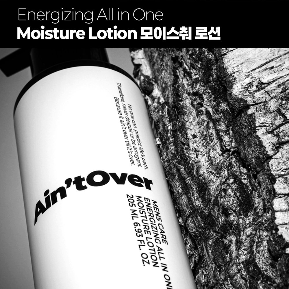 [남성] 에인트오버 에너자이징 올인원 [리프레쉬 스킨 / 모이스춰 로션] [205ml] 진정 각질 모공 피부결정돈 기능성화장품 천연추출물 펩타이드 비타민 복합처방 이미지 6
