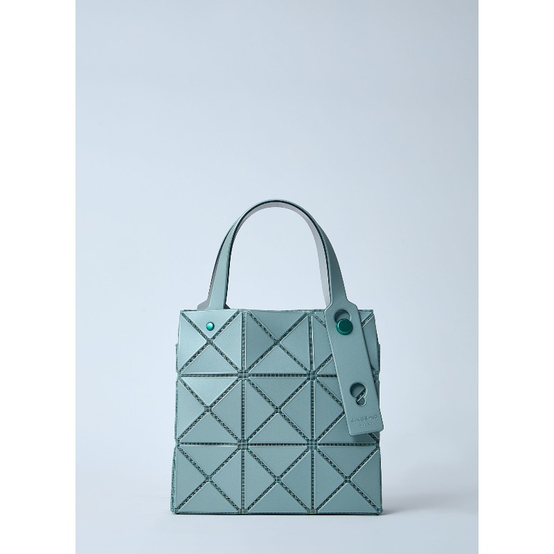 이세이미야케 바오바오 시그니처 트라이앵귤러 타일 캐랫 토트백 BB56AG610 64 ASH GREEN : 어도어럭스