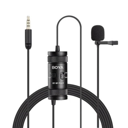 BOYA BY-M1 PRO II 다기능 핀마이크
