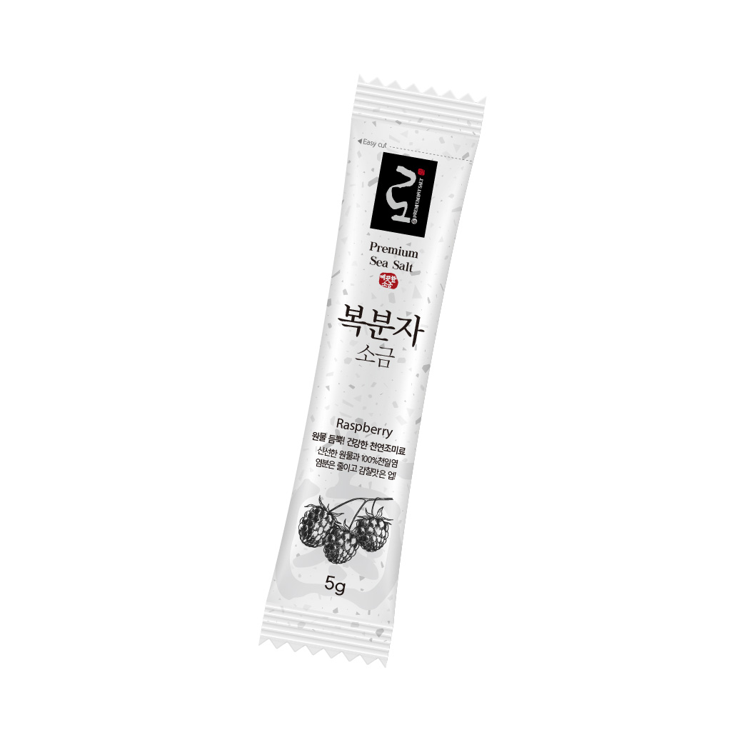해여름 프리미엄 천일염 로 복분자소금 스틱 (5g, 15개입) - 상세 이미지 4