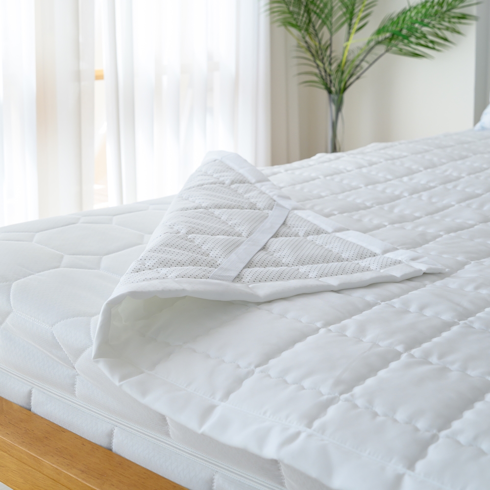 나라데코 듀라론 냉감 퀼팅 화이트 여름 침대 냉감패드 SS