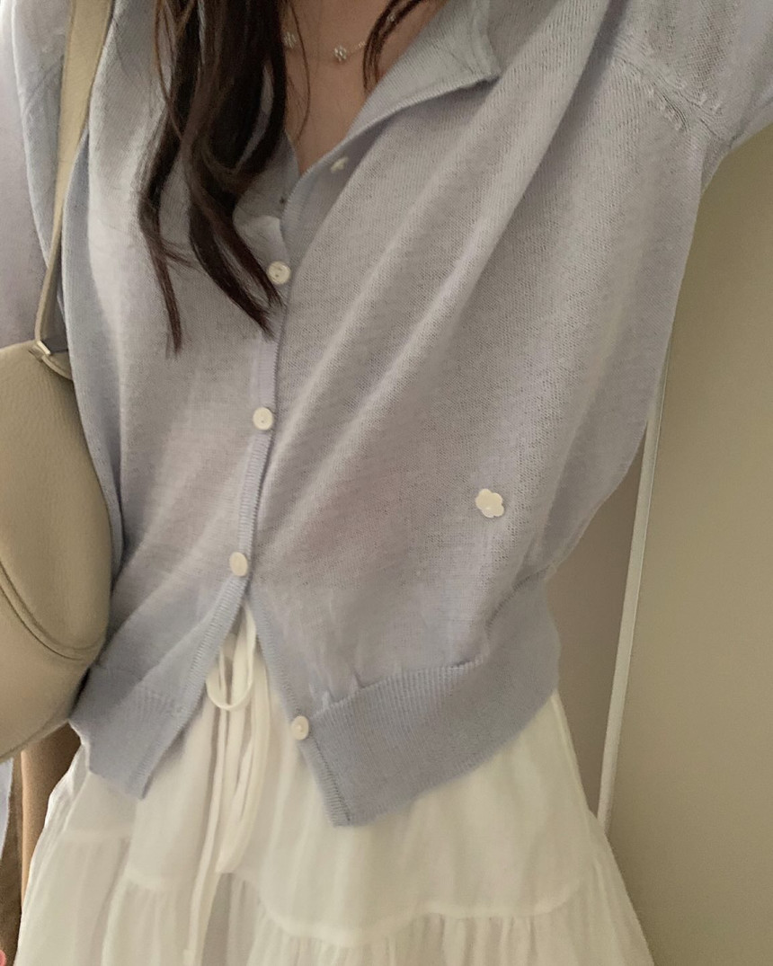 [💙여름가디건] 프리티영띵 루즈 린넨 얇은 살안타 가디건 5color 상세 이미지 15