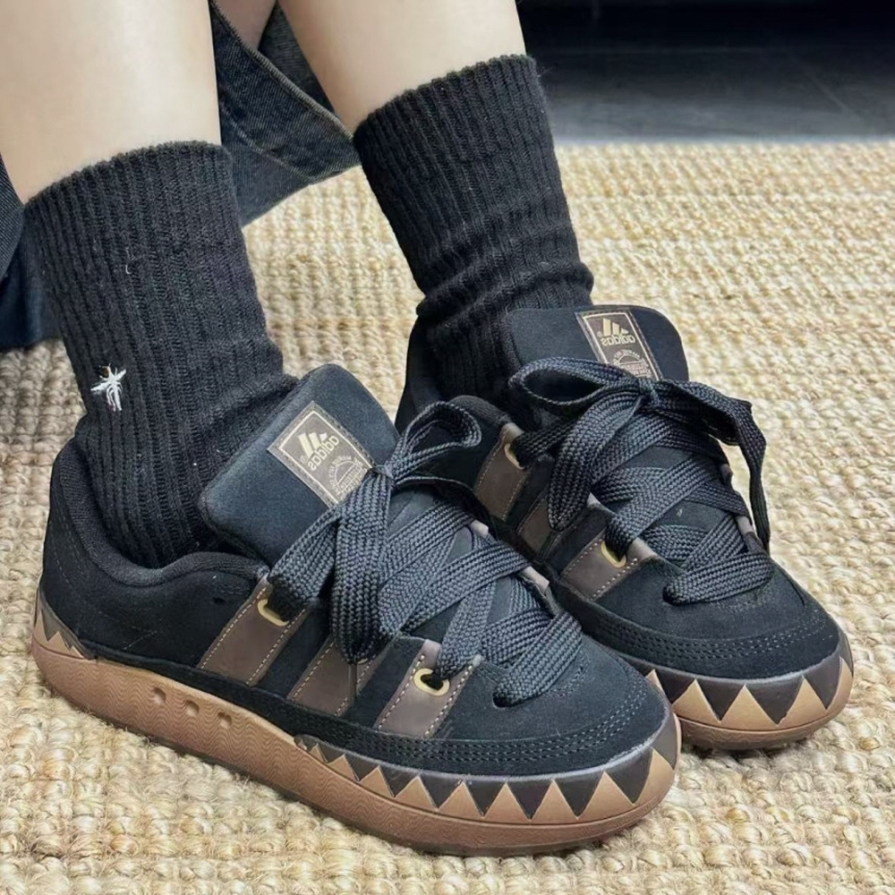 아디다스 아디매틱 블랙 브라운 남여공용 JR8034 - 상세 이미지 5
