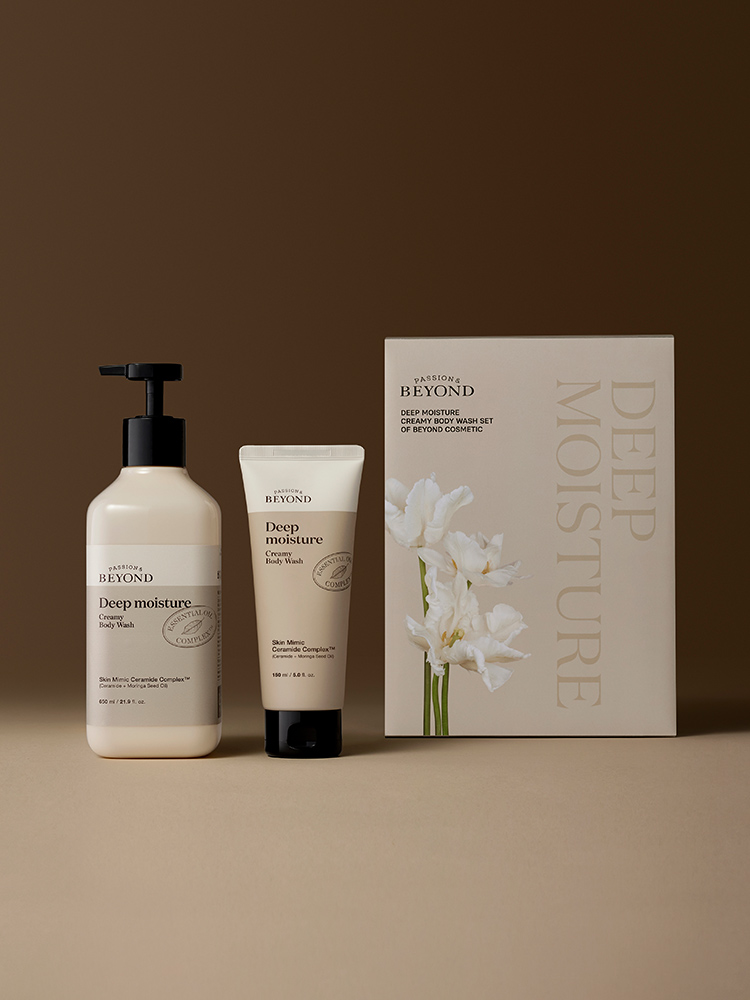 비욘드 머스크향 딥모이스처 크리미 바디워시 기획 (650mL+150mL)