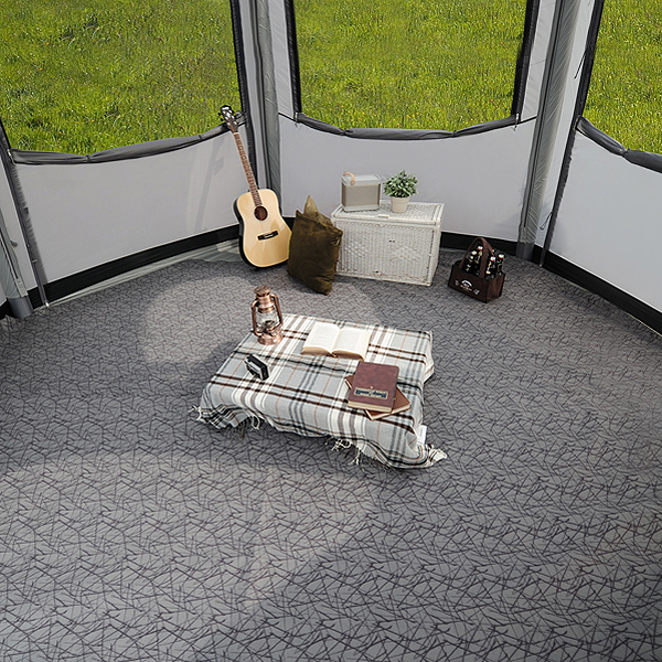 반고 에어허브 헥스 카페트 캠핑 텐트 러그 논슬립 바닥 매트 돗자리