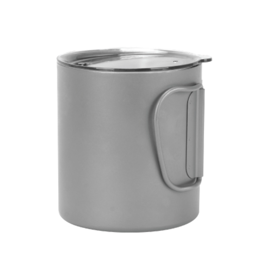 스노우라인 티타늄 더블월 머그컵 300ml 캠핑 백패킹 컵 - 상세 이미지 4