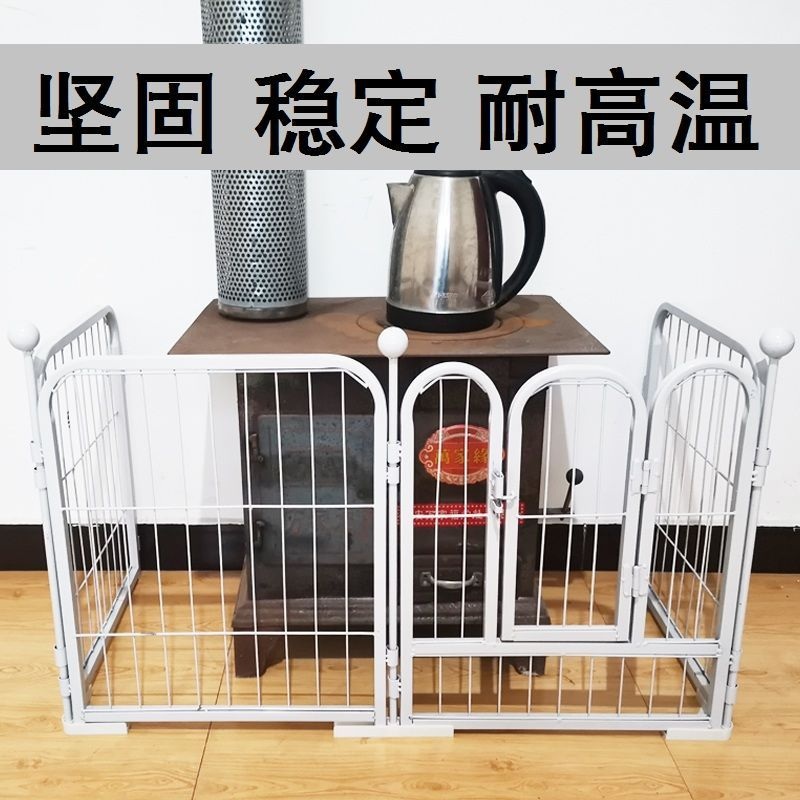 난로철망 안전망 가드 펜스 화목 울타리 사각 파티션 블랙 60x60x60 (4개) - 상세 이미지 4