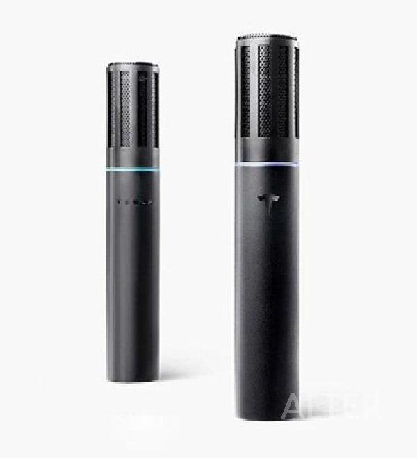 테슬라 Tesla 자동차 마이크  Teslamic Wireless Microphone 두 사람이 공유 - 상품 이미지