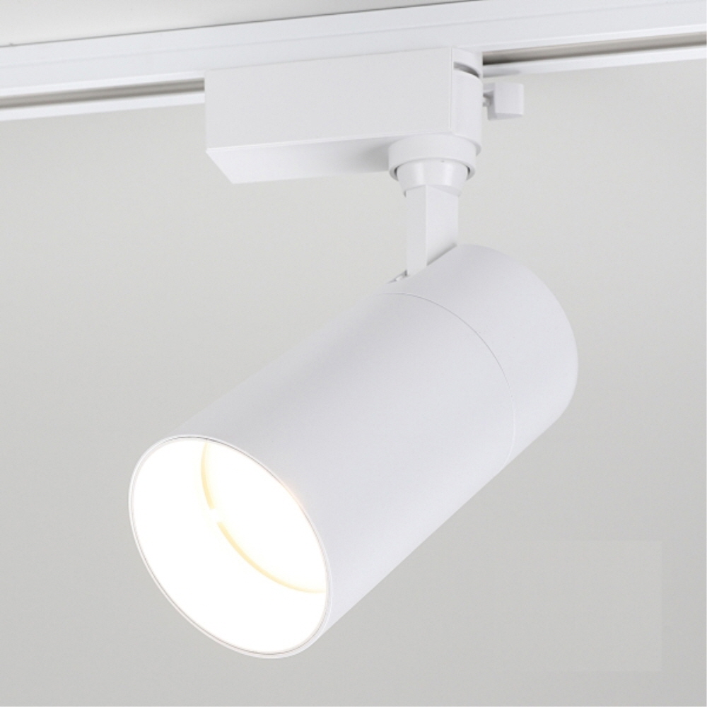 비츠온 LED 레일조명 포인트 원통 스포트라이트 COB 30W 전구 이미지 6