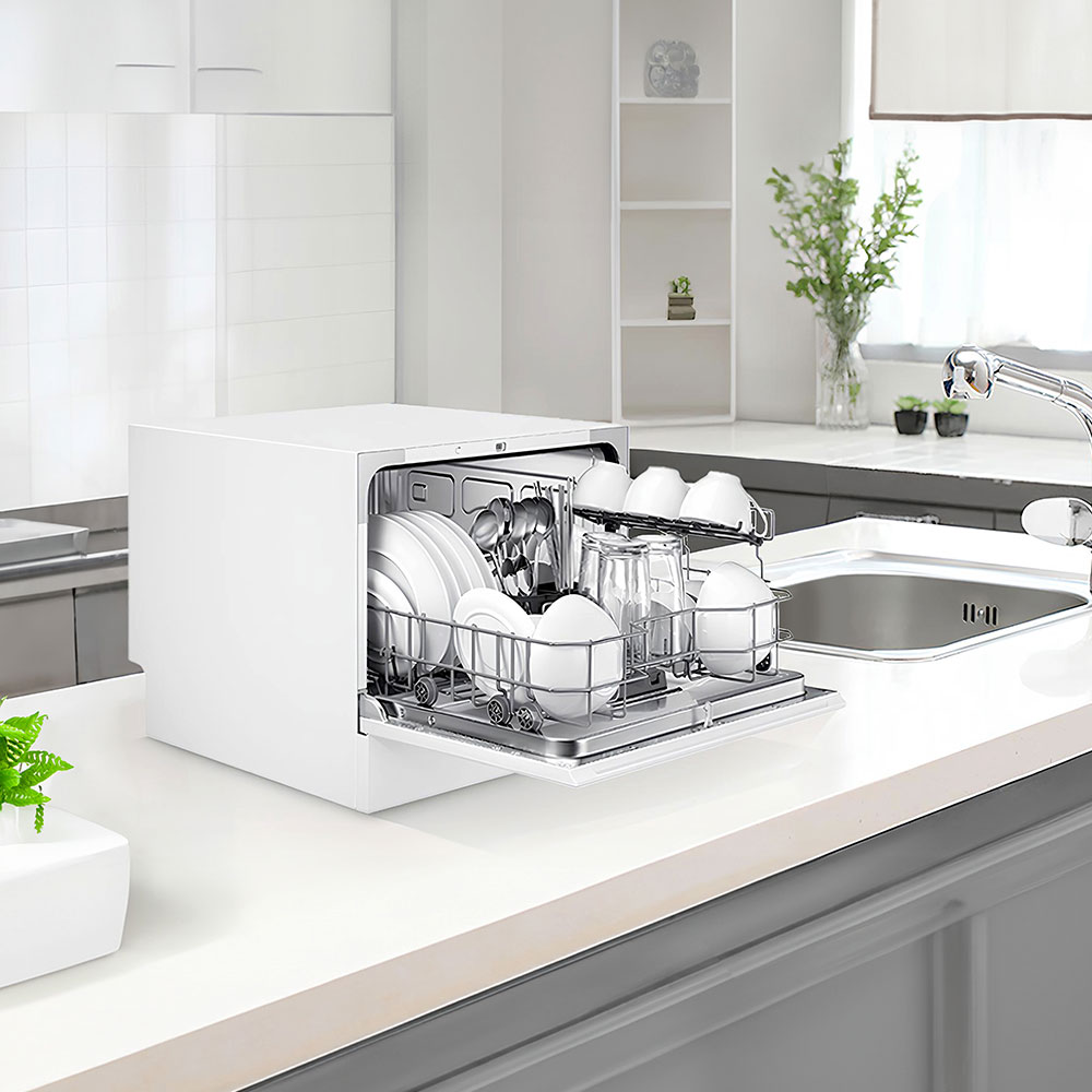 [25년8월 신제품]삼성 비스포크 6인용 식기세척기 카운터탑 DW30FB300CW0 화이트