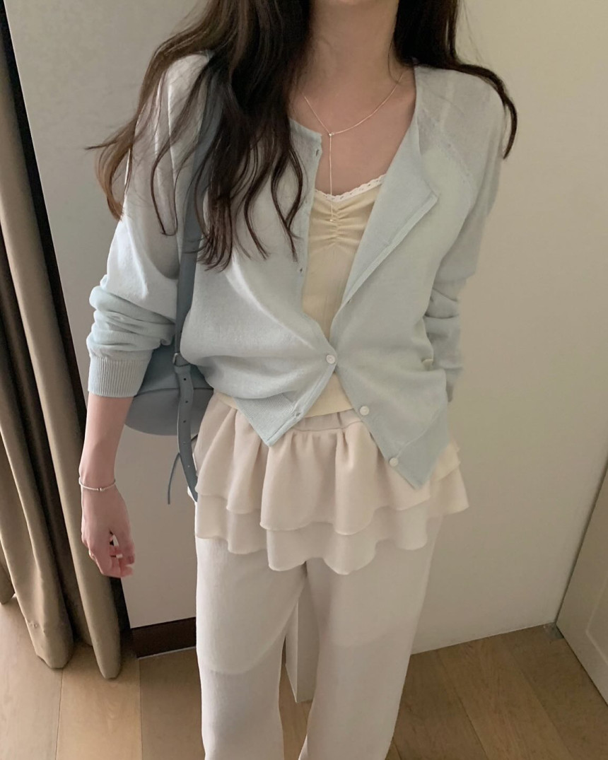 [💙여름가디건] 프리티영띵 루즈 린넨 얇은 살안타 가디건 5color 상세 이미지 5