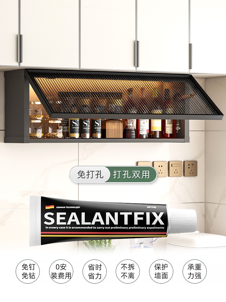싱크대 상부장 선반 양념장 정리 수납 그릇 접시 벽걸이 화이트 60x30x22 전체 의상 - 상세 이미지 4