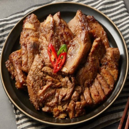 우리농 돼지갈비 1kg 간편한음식 맛있는 명절선물 가정용 홈파티음식