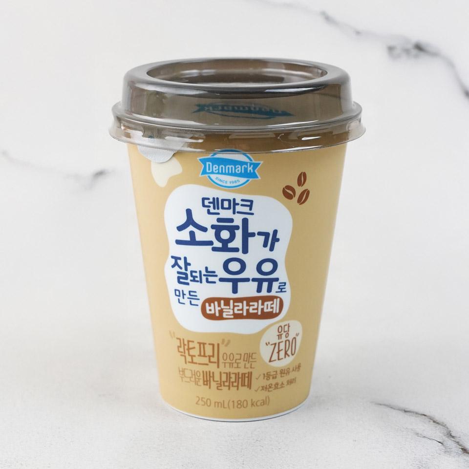 메가마트 동원 덴마크 소화가잘되는 우유로만든 바닐라라떼 250ml - 상품 이미지