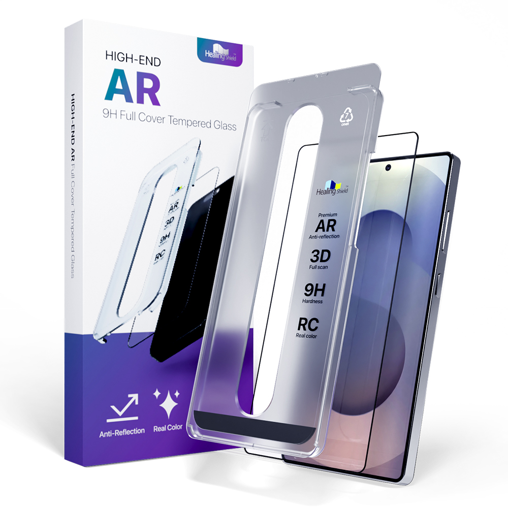 핸드폰 하이엔드 풀커버 AR 고화질 강화유리 액정보호필름 갤럭시S25 울트라, 1매입