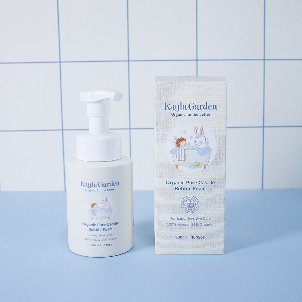 케일라가든 유기농 베이비 바디워시 (탑투토워시 바스앤샴푸 겸용) 300ml, 2개 - 상세 이미지 4