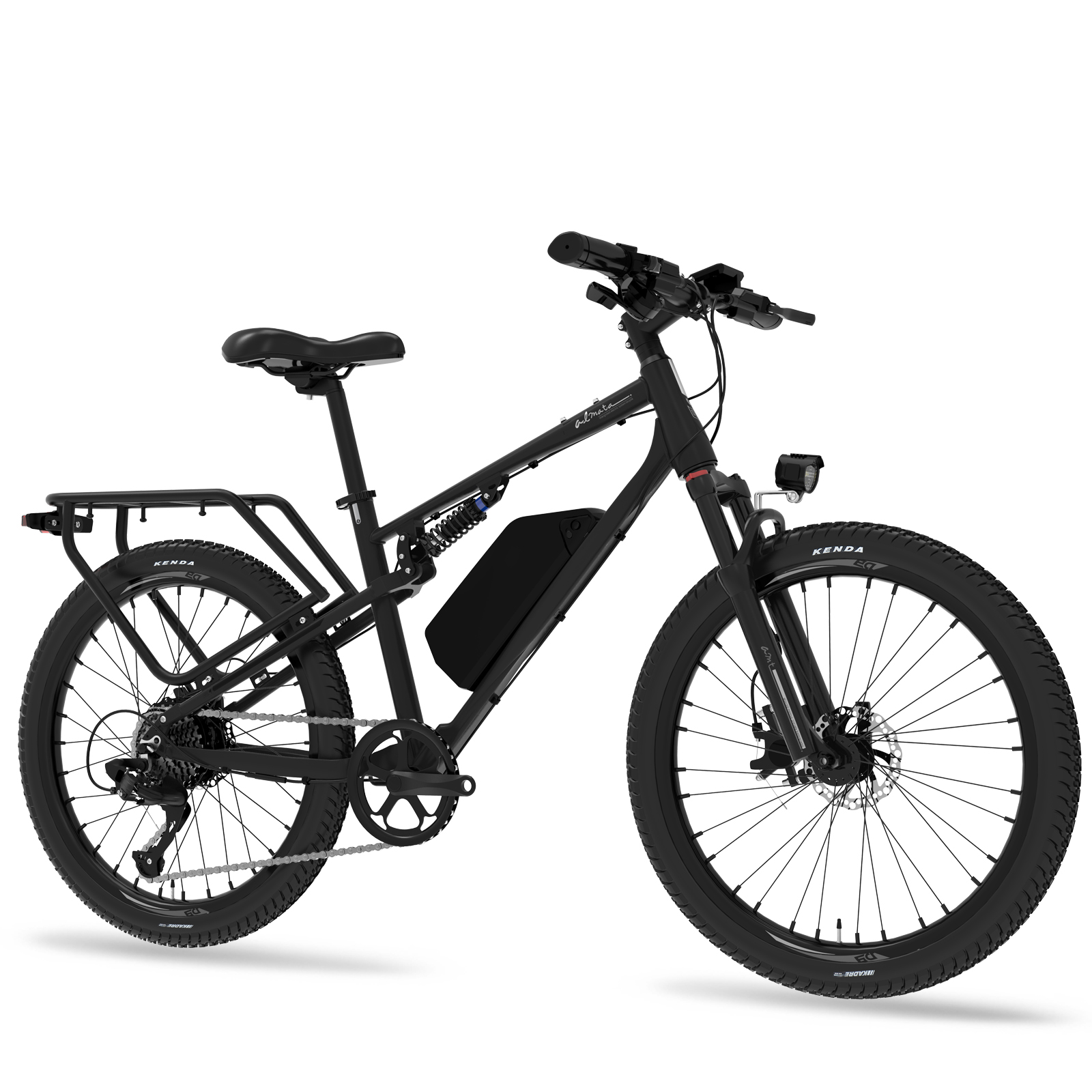 2025 알톤 알마타 27.5FS 8단 풀서스펜션 500W 48V 15Ah 전기 자전거