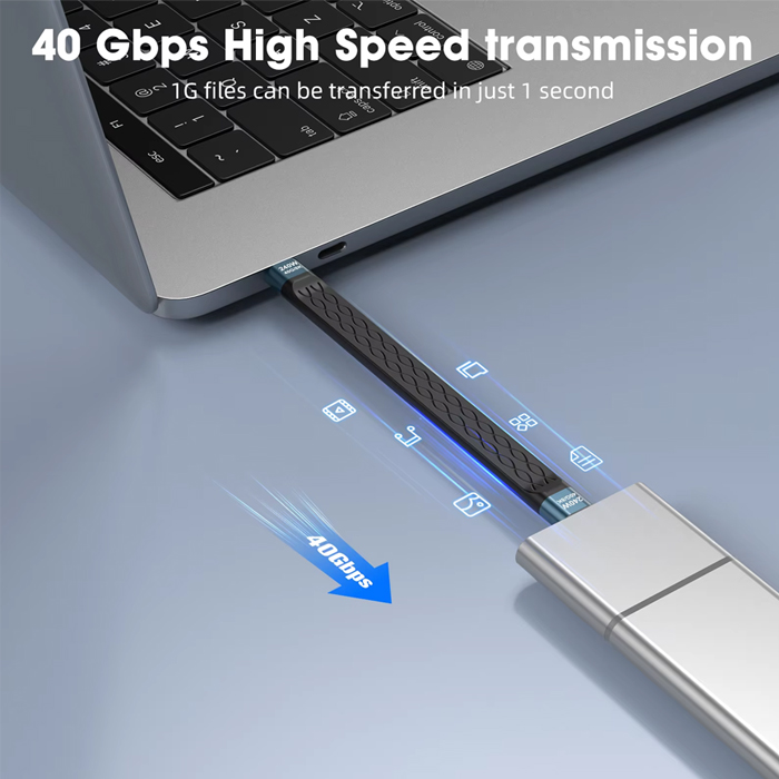 240W C타입 초고속 충전 데이터 케이블 이마커 플레스와이어 - 상세 이미지 4