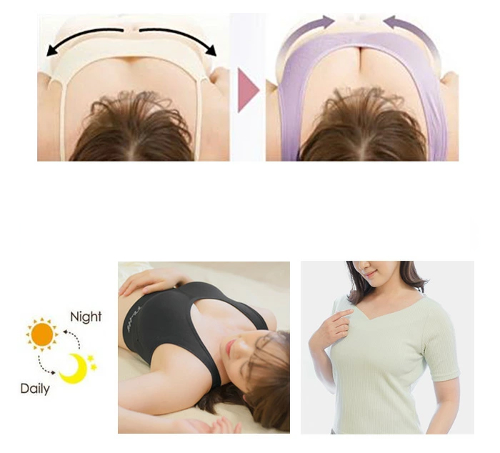 [국내배송]이소야마 사야카 플러피 브라,논와이어,처진가슴 브래지어 - 상세 이미지 2