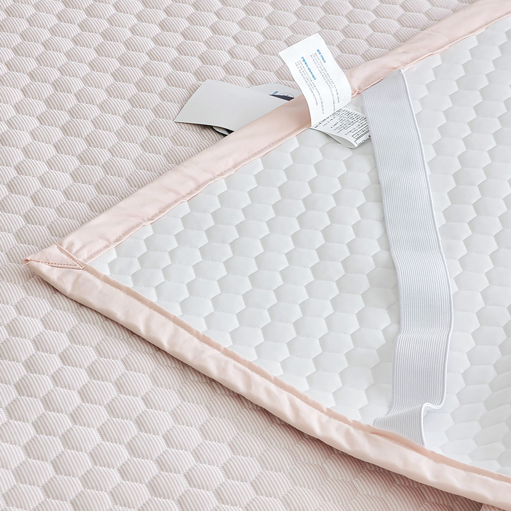 듀라론냉감패드 휴비스 3중직 토리 쿨링 슈퍼싱글 여름패드