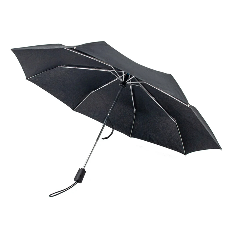 오픈 앤드 클로즈3 블랙 우산 3단 27cm - 상세 이미지 3