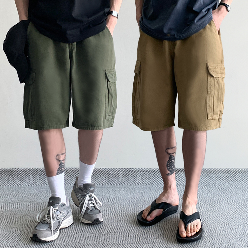 남자버뮤다팬츠 남자6부반바지 건빵바지 제품 이미지