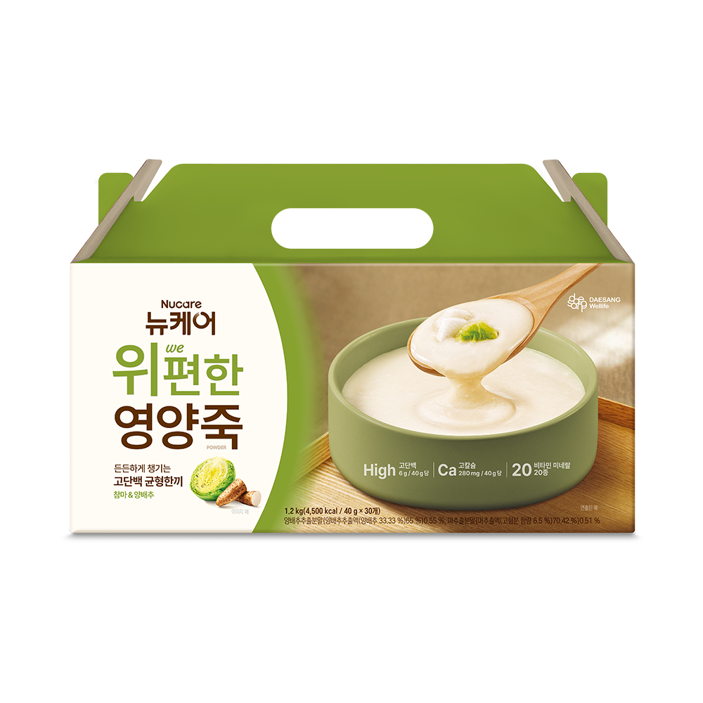 뉴케어 위(WE)편한 영양죽파우더 Powder 40g 30포 이미지 2