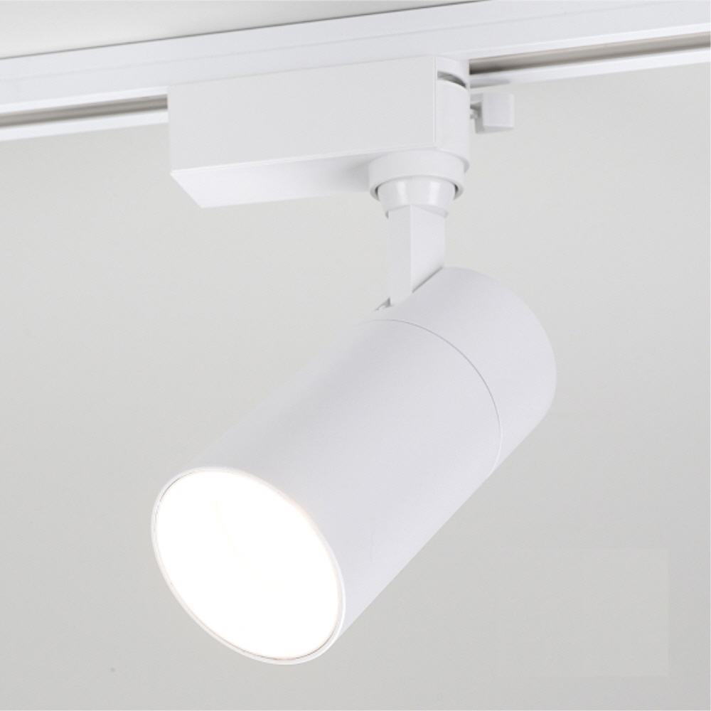 비츠온 LED 레일조명 포인트 원통 스포트라이트 COB 20W 전구 이미지 6