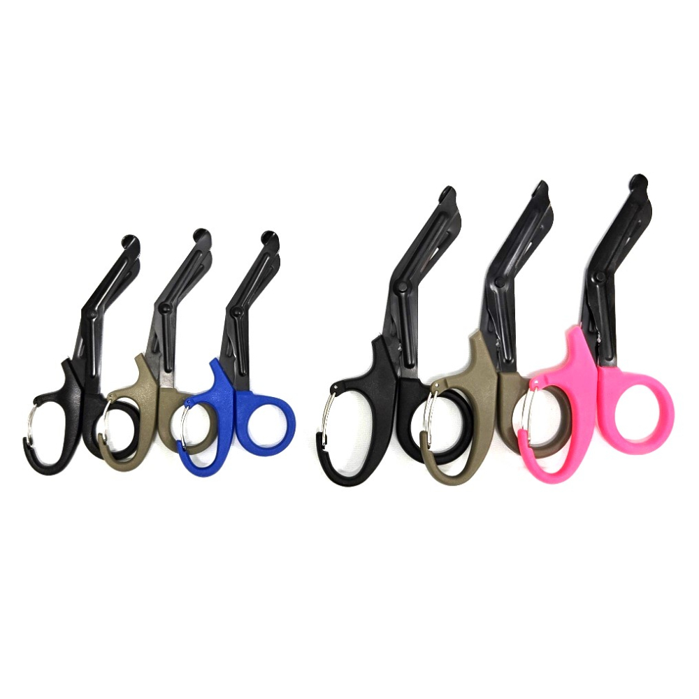 맨사템 키네시올로지 스포츠 근육 테이프 캠핑 등산 카라비너 가위 15cm - 상세 이미지 2