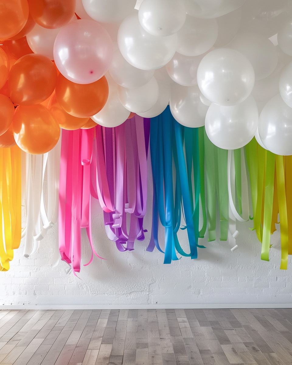 생일 파티스트리머 파티커튼 25m 롤스트리머(레드) 이미지 4