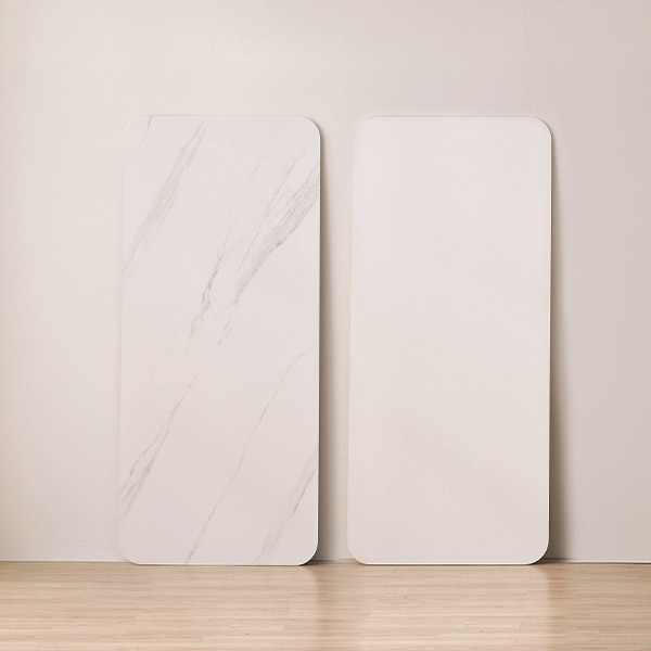 스칸디아 포세린 12T 통세라믹 식탁 테이블 상판 교체(미디엄라운드 1800 사이즈)