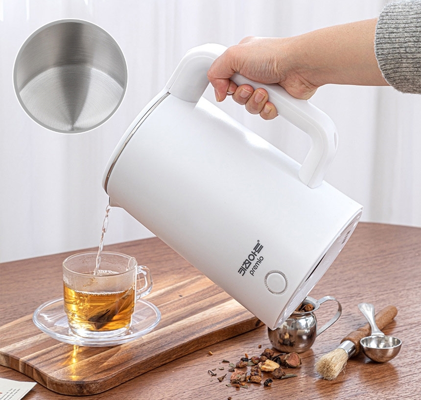 키친아트 올스텐 304 전기포트 통주물 티 무선주전자 분유포트 커피포트 1.8L