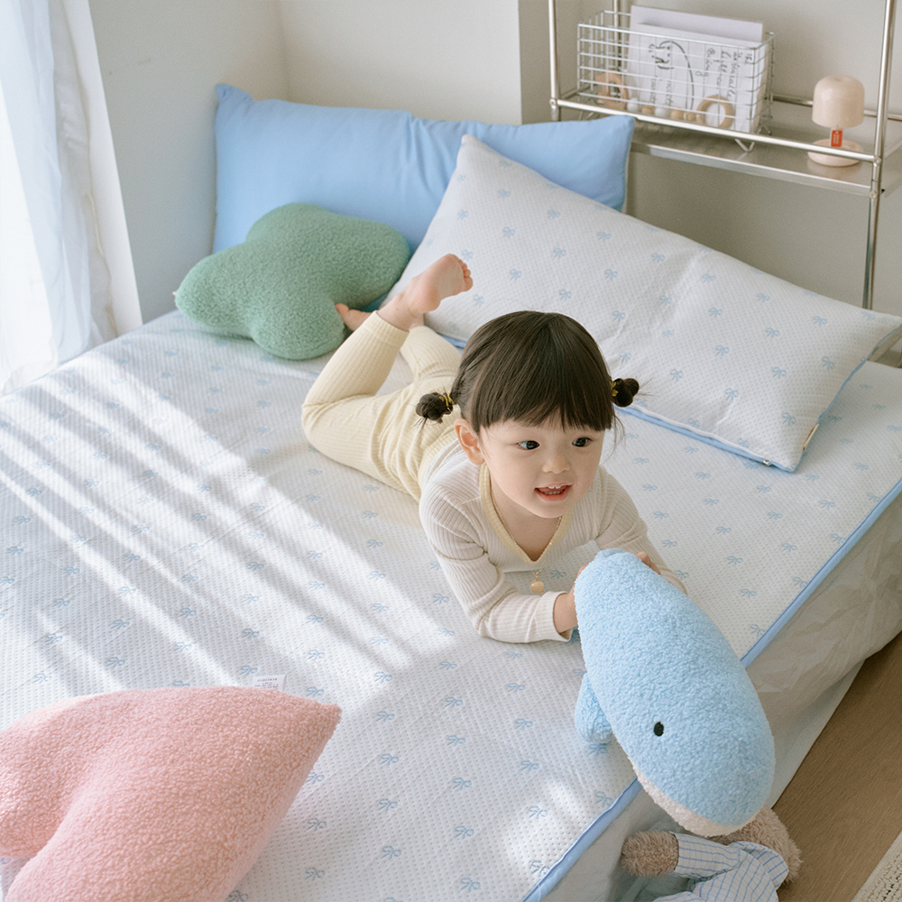 베베데코 히말라야 포르페 냉감 양면 방수패드 슈퍼싱글 아기 방수요 밴딩형 매트 SS