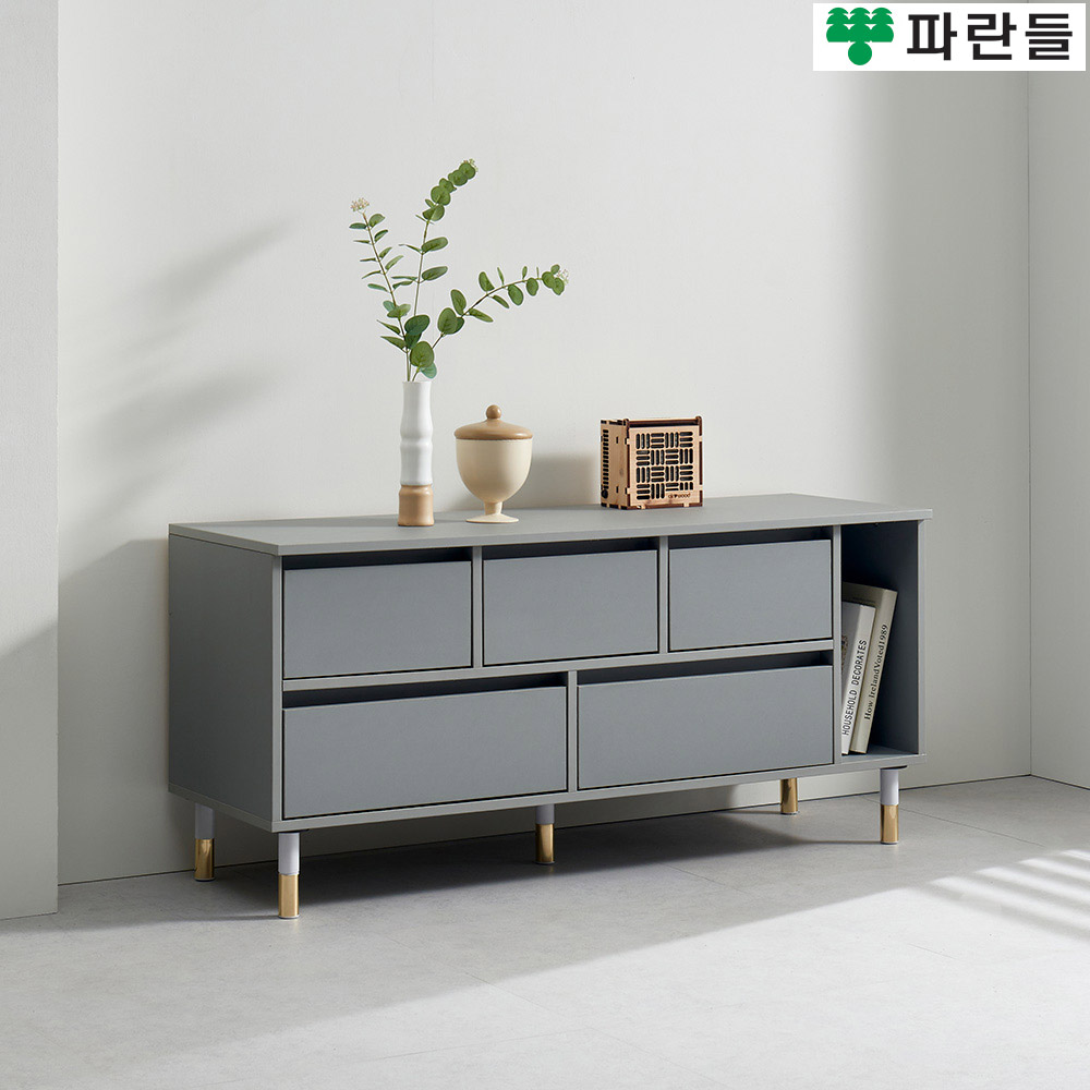 파란들가구 반하나 1150 편수2단서랍거실장 거실수납장 - 상세 이미지 3