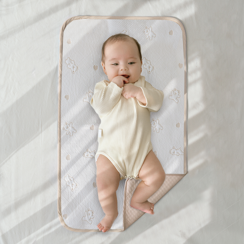 베베데코 히말라야 포르페 냉감 양면 방수패드 아기 신생아 침대매트 방수요 S