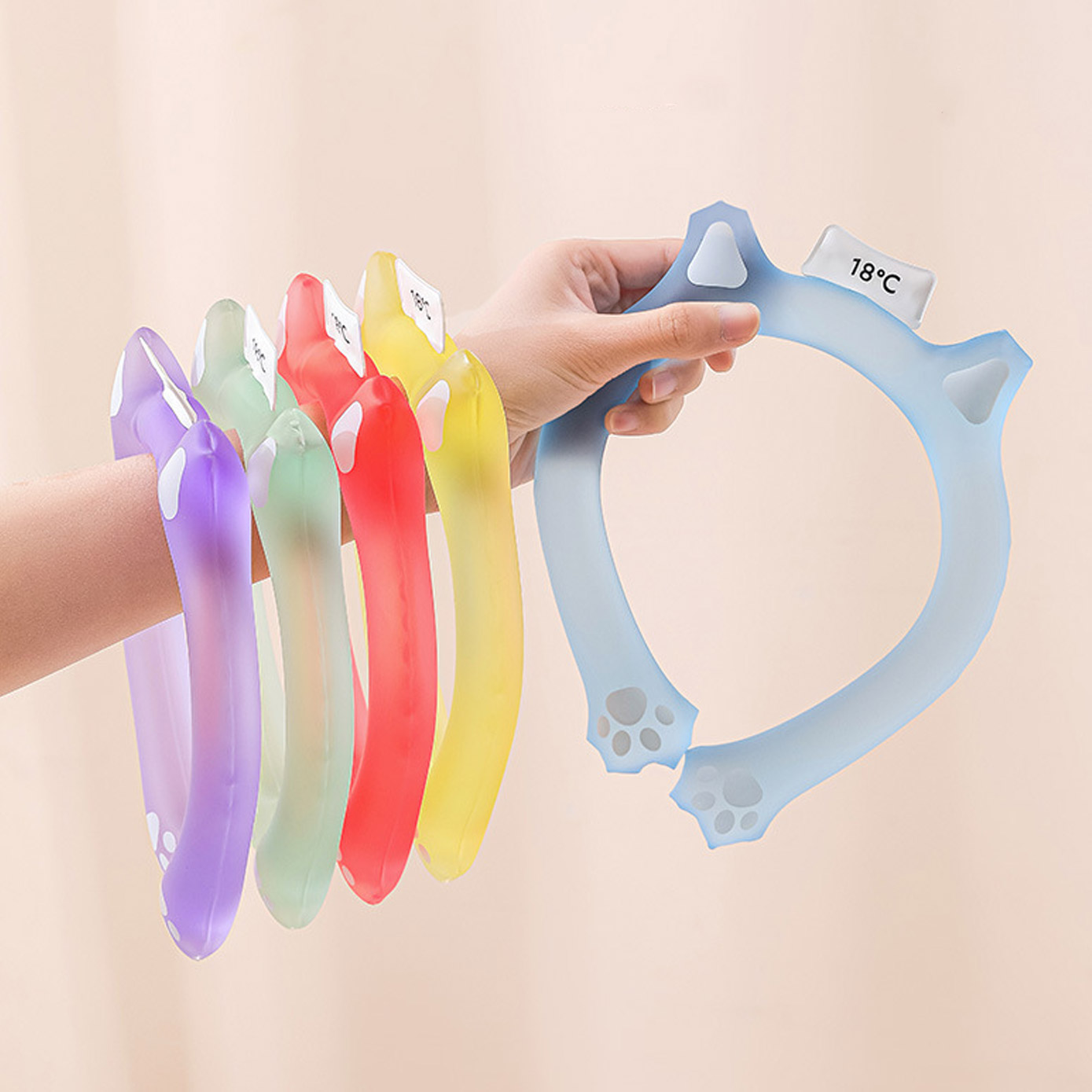 아이스넥쿨러 목쿨러 쿨링스카프 얼음목걸이 넥아이스 이미지 6