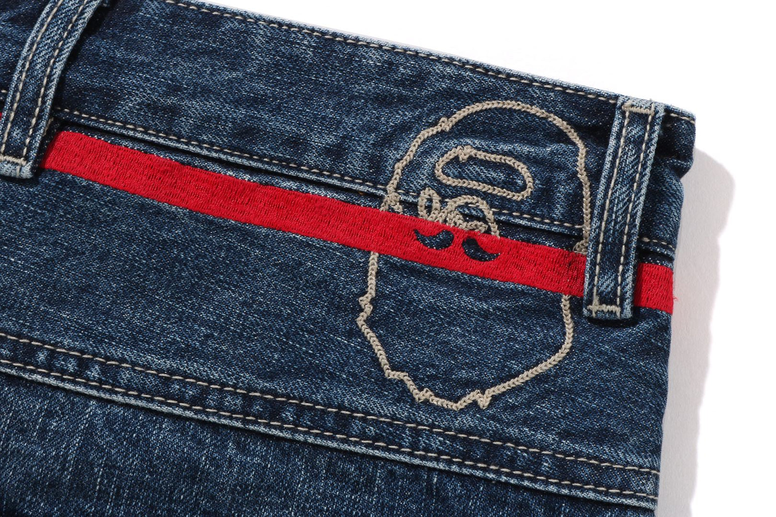 베이프 반바지 DENIM SHORTS 4월 신상 7L30-151-301 - 상세 이미지 4