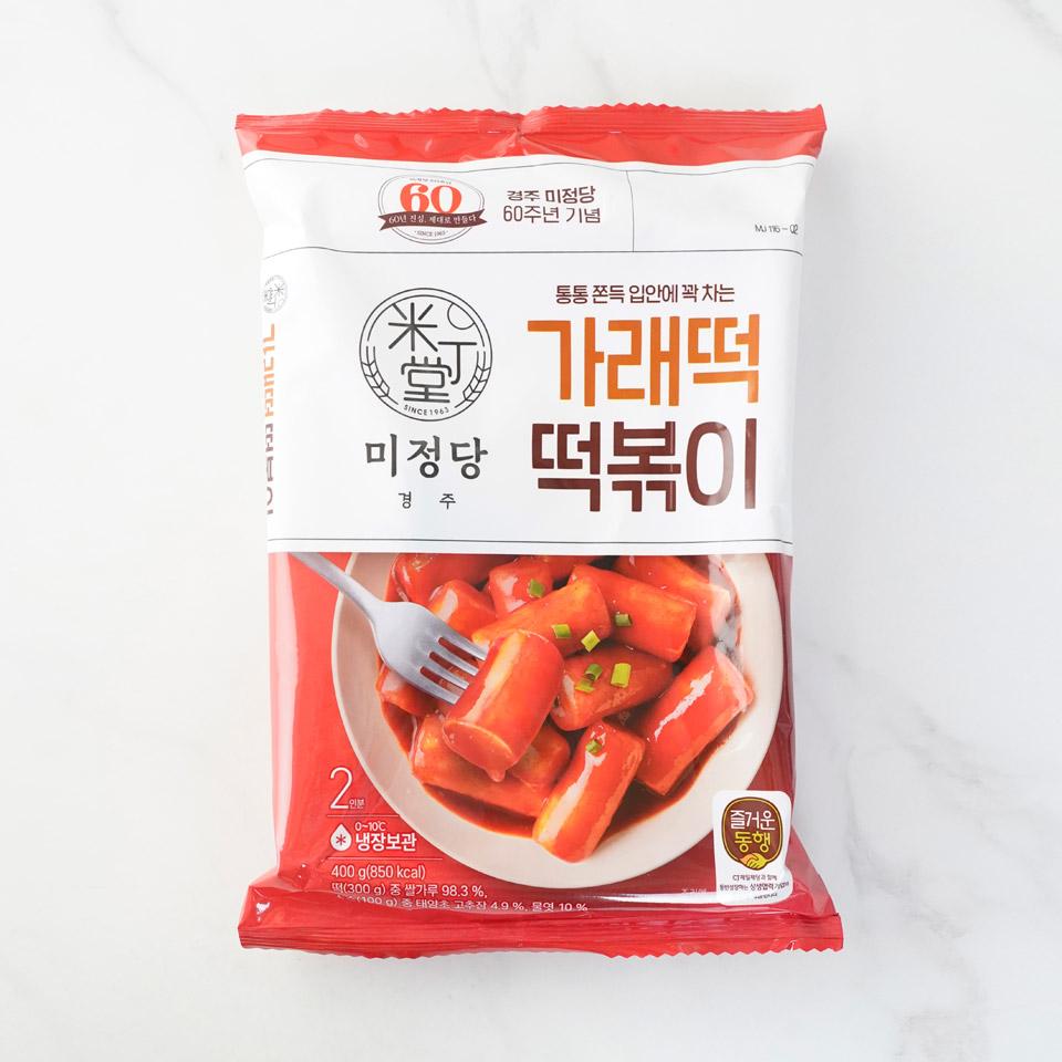 메가마트 CJ 미정당 방앗간 가래떡 떡볶이 400G - 메인 이미지